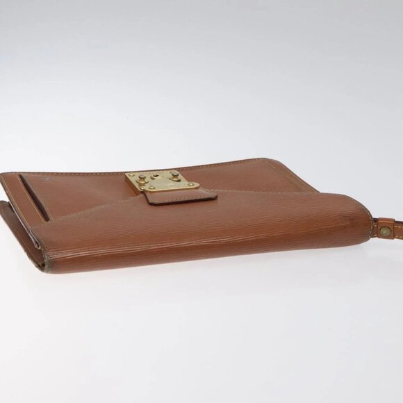 LOUIS VUITTON Epi Serie Dragonne Hand Bag Zipangu Gold - Picture 5 of 16